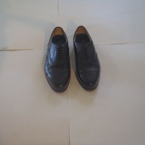 FLORSHEIM Mens Black WING TIP 10.5 D